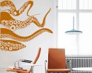 Octopus Vinyl Decals Modern Wall Art Sticker